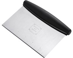 House of Husk RVS Deegschraper - Deegsnijder - Groentesnijder - Deegsnijder - Pizzasnijder - Cake en Taart Schraper - Keukenschraper - Deegsteker