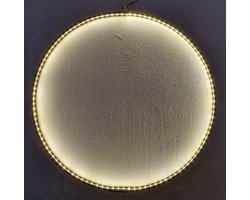House of Seasons Daimon lamp cirkel zwart 148Led IP44 , D78cm