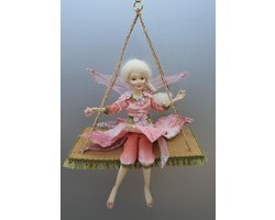House of Seasons Hang/staande Fairytale vrouw 21x11x33cm