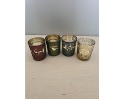 house of seasons kandelaar 4assorted set van 16