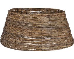 House of Seasons Kerstboommand - H28 x Ø65 cm - Wilgentakken - Bruin