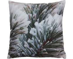 House of Seasons kussen boom wit maat: 40 x 40cm WIT