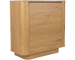 Housecraft Living Almira Ladekast Hout/ Marmerlook Naturel