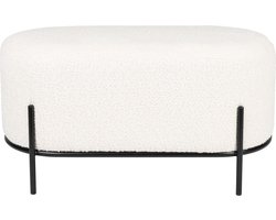 Housecraft Living Boz Hocker/ bankje Off-White - Wit