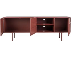 Housecraft Living Davis Dressoir Metaal Bruin/ Rood
