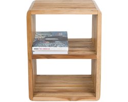 Housecraft Living Djia Kastje/ Nachtkastje Teak Hout Middel - Bruin