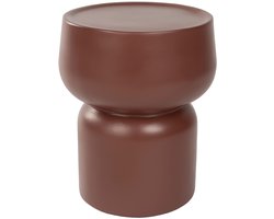 Housecraft Living Eline Bijzettafel Rond 30 cm Terracotta