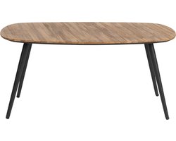 Housecraft Living Gualdo Salontafel Hout Teak 80x40 cm - Bruin