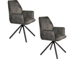 Housecraft Living Jamie Armstoel Moss - Set van 2