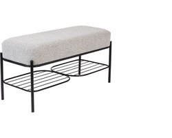 Housecraft Living Milou Bankje - Grijs