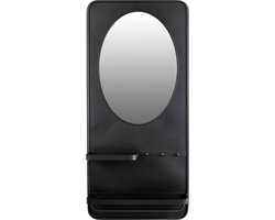 Housecraft Living Pascal Spiegel Wandplank L - Zwart