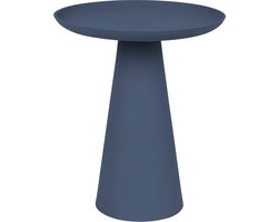 Housecraft Living Ringar Bijzettafel Rond Metaal 34,5x34,5 cm (M) Blauw