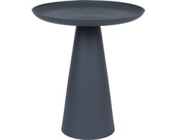 Housecraft Living Ringar Bijzettafel Rond Metaal 39,5x39,5 cm (L) Blauw