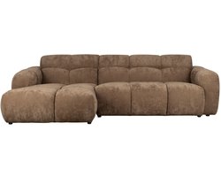 Housecraft Living Vento 3,5-Zitsbank Links Bruin