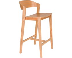 Housecraft Living Wooz Barkruk 65 cm Eikenhout Naturel