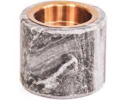 Housevitamin Kaarshouder-Donker Marmer -6x6x5 cm