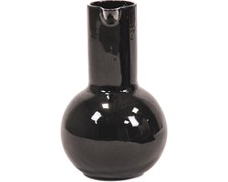 Housevitamin Kan Vaas - Zwart - 17,5x17,5x27,5cm