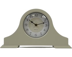 Housevitamin Mantelklok Zand – Moderne Design Klok met Retro Look – 36 × 8,5 × 20 cm