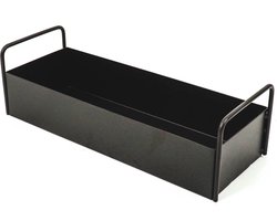 Housevitamin Metalen Dienblad Zwart – Styling & Serveren – 41,5 × 15,5 × 13 cm