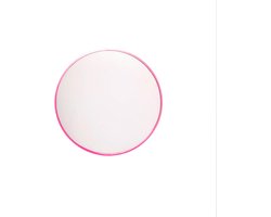 Housevitamin- Spiegel - Wand Spiegel Rond - Metaal - Roze - Ø40cm