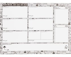 Housevitamin - Weekplanner 'Amsterdam' (A4)