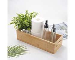 Houten Badkamer Tray voor Toilet Opslag en Accessoires