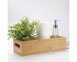 Houten Badkamer Tray voor Toilet Opslag en Accessoires