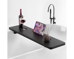 Houten Badkuip Caddy Tafel - Grote en Duurzame Badplank voor Badkameraccessoires | 90 x 20 cm