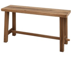 Houten Bankje 80 cm - Rustiek Teakhout