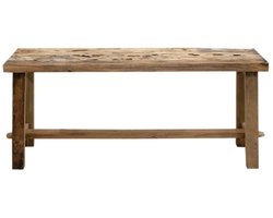 Houten bankje rustiek | 100cm