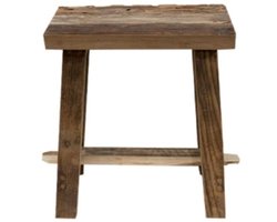 Houten bankje rustiek | 40cm