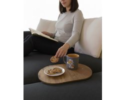 Houten Bankleuning Dienblad – Decoratief, Stijlvol en Multifunctioneel Serveer- & Bankdienblad