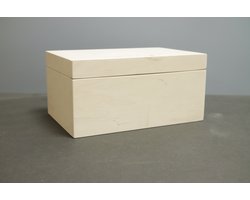 Houten bewaardoos - opbergen