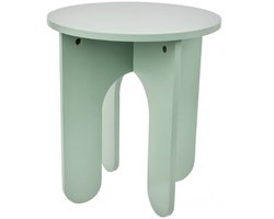 Houten bijzettafel Groen - 40 x 40 x 45 cm