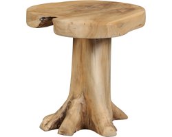 Houten bijzettafel - plantenstandaard