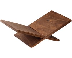 Houten Boekenstandaard - Leessteun - Comfortabel Lezen - Ergonomische Kanteling - 32 x 23 cm - Bruin