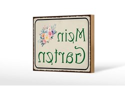 Houten bord spreuk - Decoratie schild - Woonkamer decoreren - Stevig MDF materiaal - 18x12 cm - Niet gespecificeerd