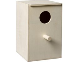 Houten broedkastje - staand