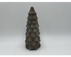 Houten decoratie boom bruin grijs 26 x 11 | 711703 | Home Sweet Home | Stoer & Sober Woonstijl