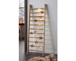 Houten Decoratieve Ladder Nostalgische Stijl voor Tuin en Planten