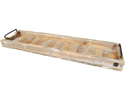 Houten dienblad old Dutch 78 cm landelijk houten dienblad| GerichteKeuze