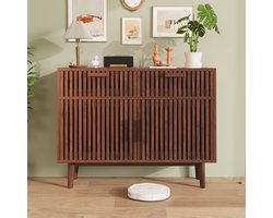 Houten Dressoir met Lades en Deuren – Landelijke Opbergkast voor Eetkamer en Woonkamer