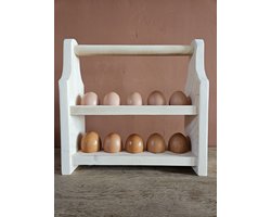 Houten eierrekje