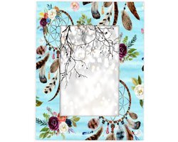 Houten Fotolijst - Decoratieve Lijst - Foto Presentatie - Milieuvriendelijk Materiaal - 20.3 x 25.4 cm - Multicolor