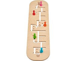 Houten Garderobe - Kinderkast Kledingkast - Opbergen Kinderkleding - Handgemaakt Van Hout - 74 x 20.5 cm - Multicolor