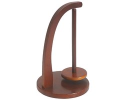 Houten garenbolhouder - Garenhouder - Wolhouder - Garenorganizer - Garenklos - Bruin