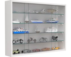 Houten glazen opknoping vitrinekast Muur vitrinekast Collectible decoratieve verzamelaar vitrinekast Drivalo L
