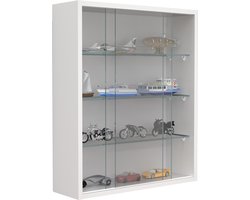 Houten glazen opknoping vitrinekast Muur vitrinekast Collectible decoratieve verzamelaar vitrinekast Drivalo M
