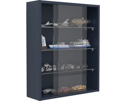 Houten glazen opknoping vitrinekast Muur vitrinekast Collectible decoratieve verzamelaar vitrinekast Drivalo M