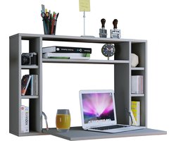 Houten hangend inklapbaar bureau wandbureau computer bureau la Wandila